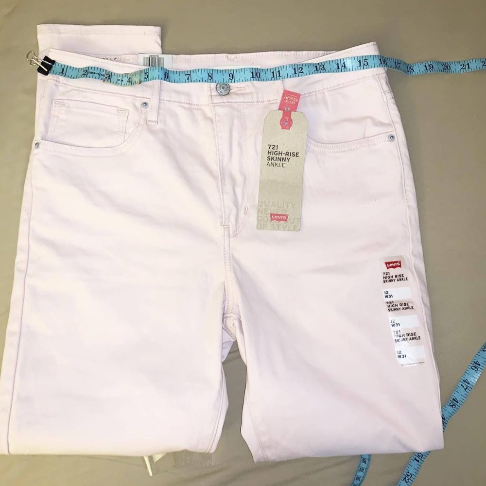 Pink Levis Jeans